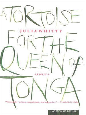 cover image of A Tortoise for the Queen of Tonga